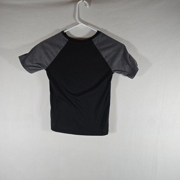 Wonder Nation Boys Black Gray Short Sleeve Pajamas Set Size Small 6/7 - Picture 6 of 10